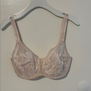 Prima Donna Floral Lace Bra - Cream